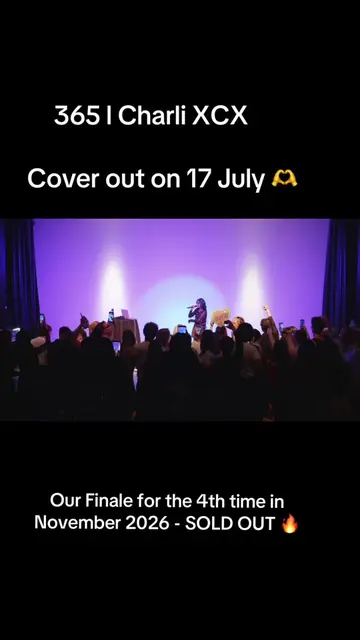 My cover of 365 by Charli XCX is out on 17th July on all platforms #365charlixcx