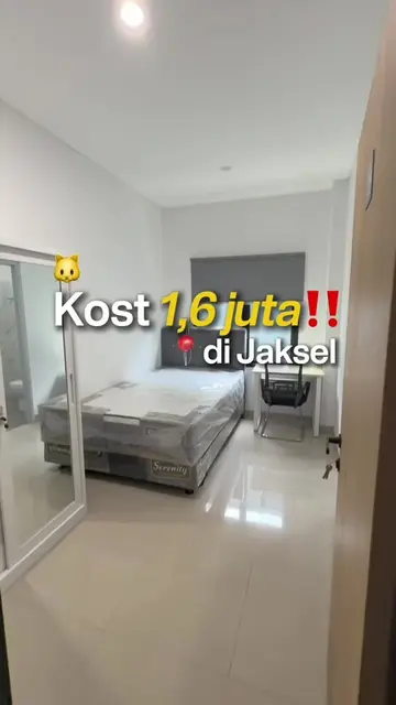 Kost pet friendly 1 jutaan di Jaksel 🐱 Lokasinya di 📍Jagakarsa, jalan kaki 10m