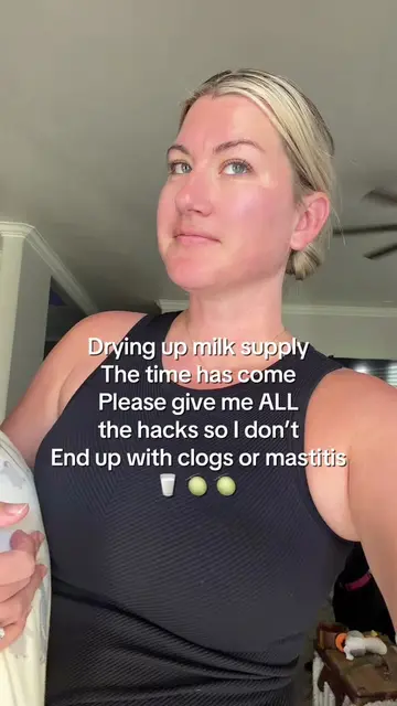 Drying up milk supply starting today and I need all the things that worked to ma