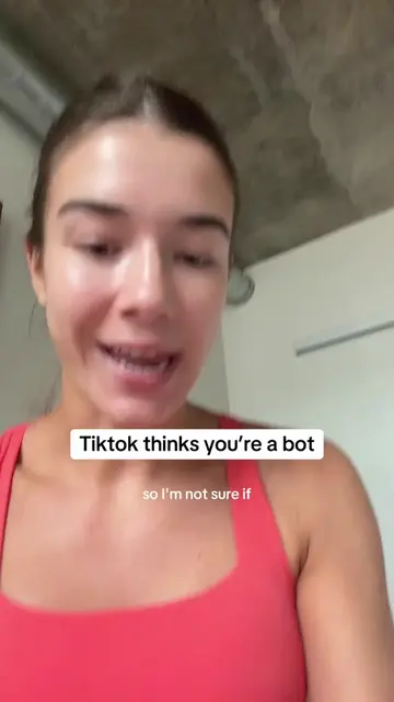 How to tell tiktok you’re not a bot #contenttips #smallcreator #howtogoviral #go