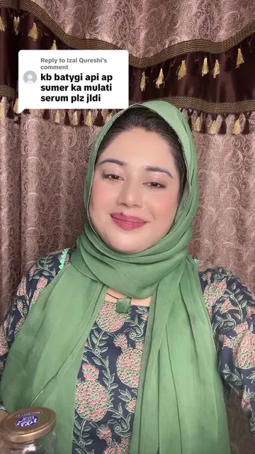 Replying to @Izal Qureshi Mulethi serum by Bee Ash beauty….. licorice serum ….. 
