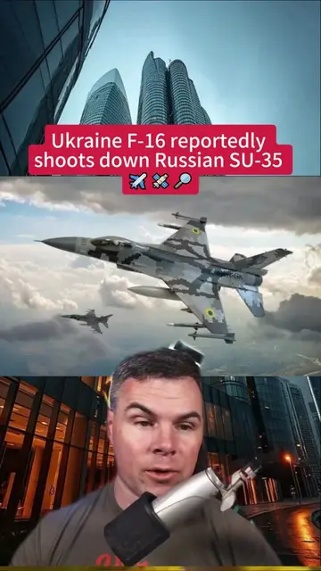 Ukraine F-16 reportedly shoots down Russian SU-35 — could be a first air-to-air 