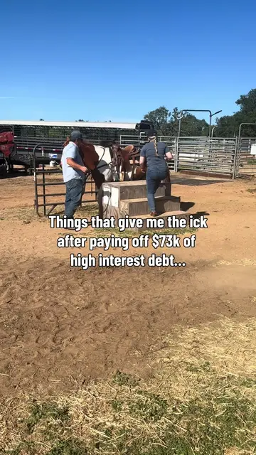 Things I did when I was $169k in debt that give me the ick now after paying off 