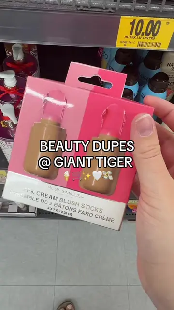 Ok my new fav store @GiantTigerStore #sephoradupes #rhodedupes #makeupdupes #gia