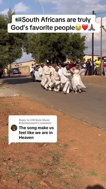 Replying to @V.M Boiiz Music Entertainment South Africans are truly God’s favori