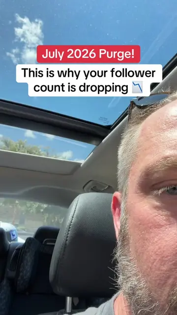 Your follower account is dropping because TikTok is getting rid of bot accounts.