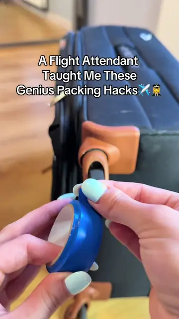 Genius Packing Hacks👩‍✈️♥️✈️#travel #lifehacks #vacations #holidayhacks #useful