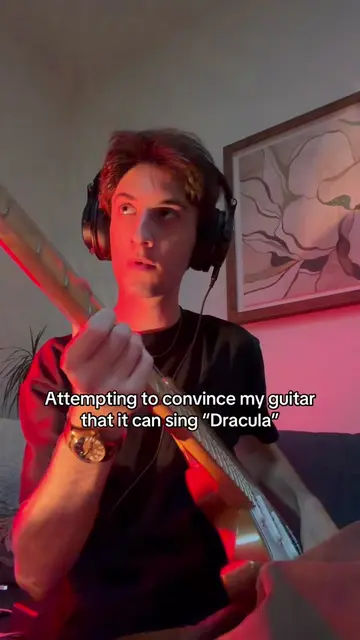 “Dracula” but on electric guitar #guitar #guitartok #electricguitar