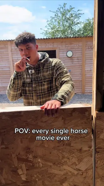 If you’re not an equestrian, yes this is actually how horse movies are. #horses 