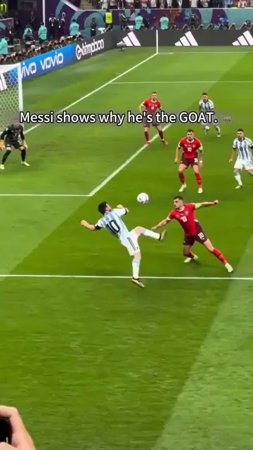 Messi shows why he's the GOAT. 🐐✨ Another moment only Messi could create. 🤯⚽ M