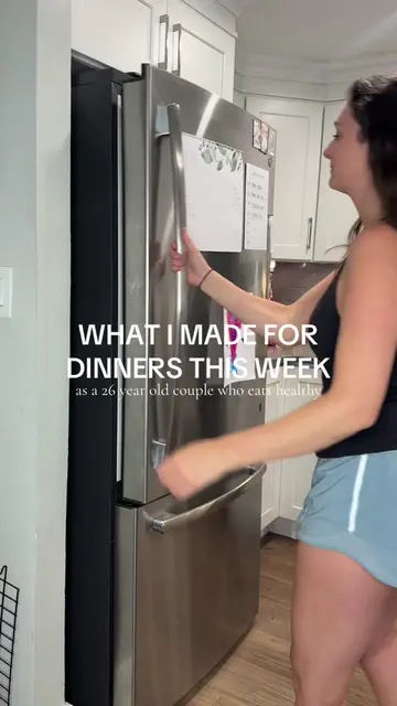 Here’s everything I made for dinner this week! I was very busy this week and wan