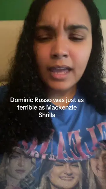 I only feel bad for Davion Flanagan, I’m sorry #mackenzieshirilla #dominicrusso 