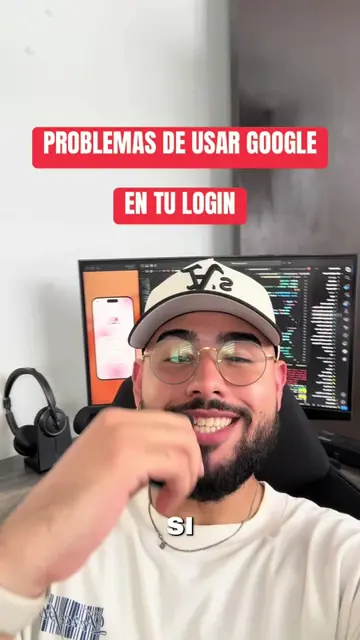 PROBLEMAS CON EL LOGIN DE GOOGLE #app #web #seguridad #google