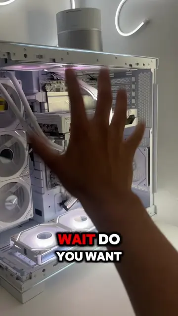 BEST startup effect when booting up your pc. #creatorsearchinsights #pcbuild #tu