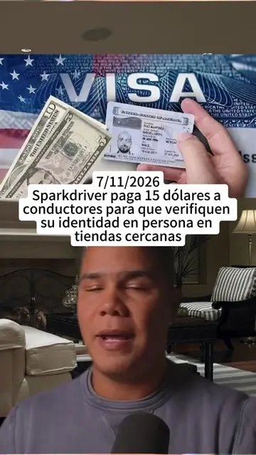 Sparkdriver paga 15 dólares a conductores para que verifiquen su identidad en pe