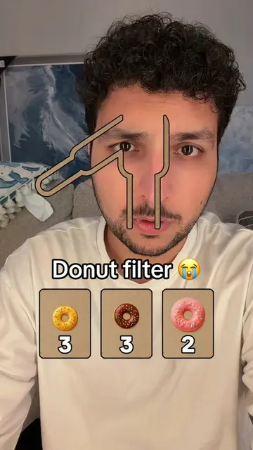 Donut filter is so hard 😭 #donut #filter #game #filterchallenge 