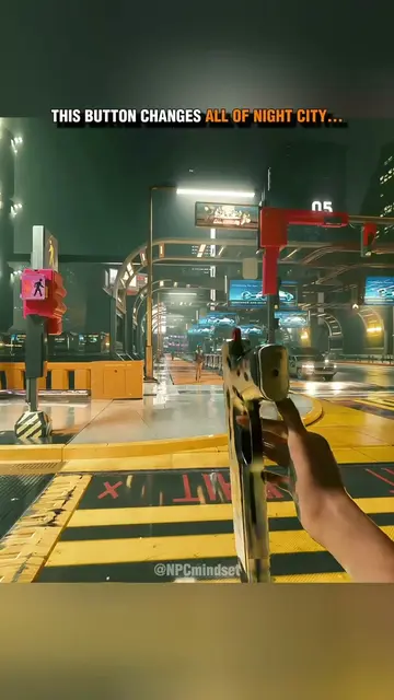 This Button Changes All of Night City… #GamingOnTikTok #cyberpunk2077 #gaming 