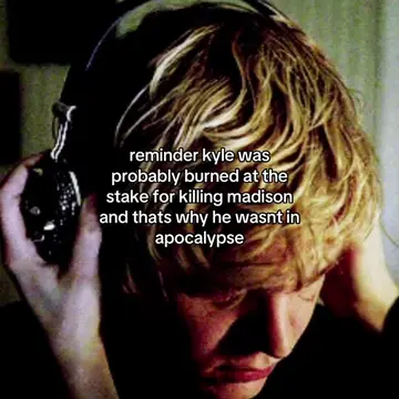 bless him x #americanhorrorstory #kyle #evanpeters #ahs #coven 