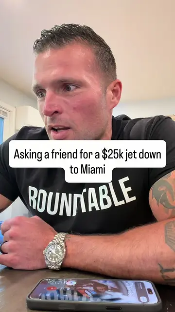 Asking my friend @Christopher Tasca for a private jet #privatejet #sales #hvav 