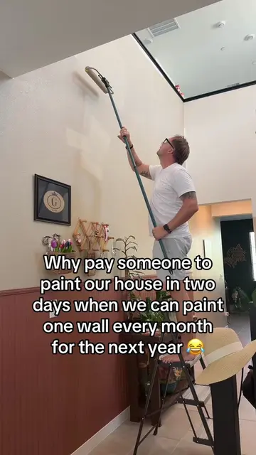 Go Kylie go, you’re doing amazing sweetie 💫 #lowes #paint #homeprojects @Lowe’s