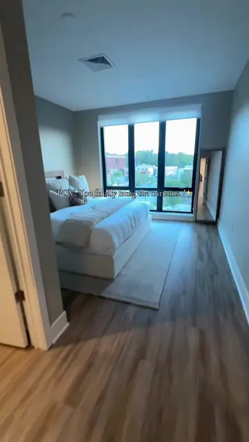 Amazon curtains completely changed the feel of my bedroom 🤍 It’s amazing what o