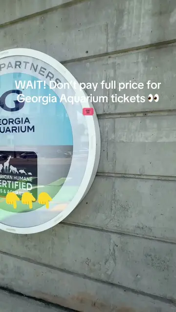 Going to the Georgia Aquarium? 🐋🦈 Before you buy your tickets, check my link f