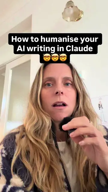 built a personal humaniser skill in claude — now every draft comes out sounding 