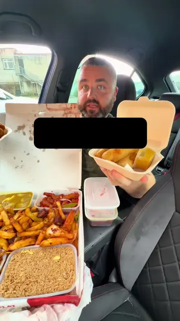 This was a beast of a family munchie box and the garlic butter chicken balls is 
