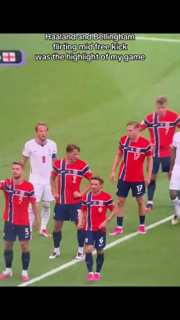 The Cleated Rivalry is showing #worldcup #erlinghaaland #judebellingham 