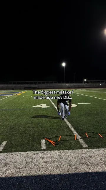 If I started over today, this is where I’d begin. #db #football #cornerback #foo