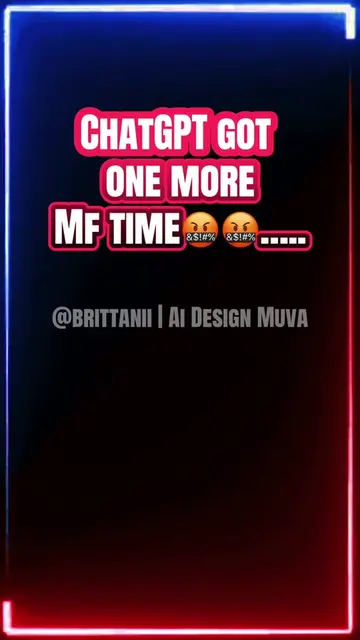 Why I’m wasting all my ChatGPT credits? 🤦🏾‍♀️ It ain’t because AI trash. It’s 