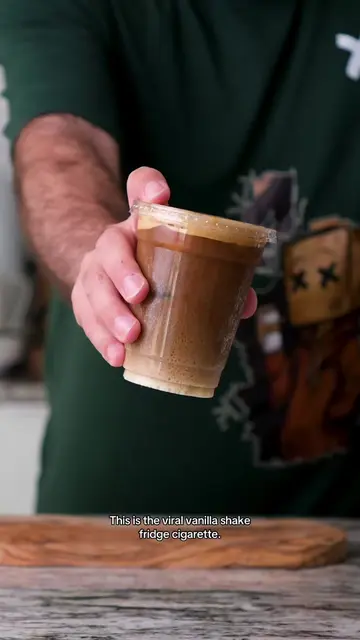 The viral “Vanilla Shake Fridge Cigarette”  It sounds questionable, but it’s wei