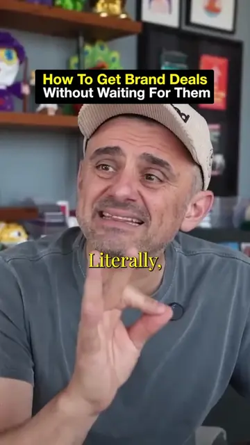 The DM that gets brands to notice you #garyvee #branddeals #influencermarketing 