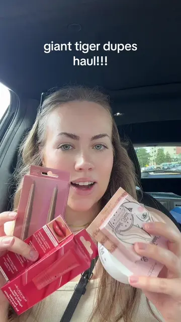 Omg I’m so excited #makeuphaul #affordablemakeup #gianttigerfinds #beautydupes #