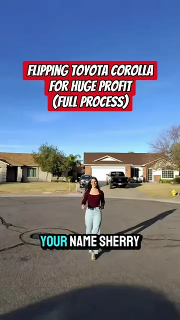 Watch how 1 car flip pays my rent… #flippingcars #business #profit #automotive #