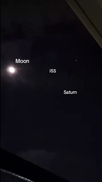 Reprocessed some previews ISS data #spacetok👨🏽‍🚀 #telescope #astrophotography
