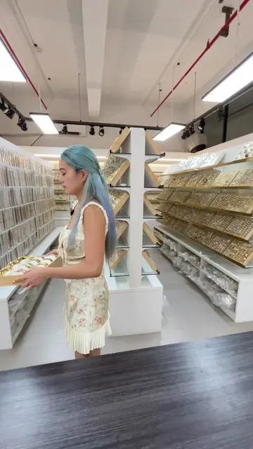 😶‍🌫️How Much Do I Need To Buy All This Jewelry? Can you guess? #fyp #nihaojewe