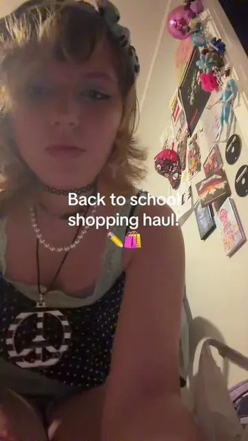 Travel/back2school haul 🐼🛍️☮️ - - - #scene #shoppinghaul #pastelgoth #alt #rev