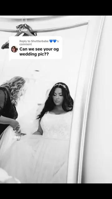 Replying to @Shuttterbabe 💙💙 my favorite day #weddingdress #transformation #be