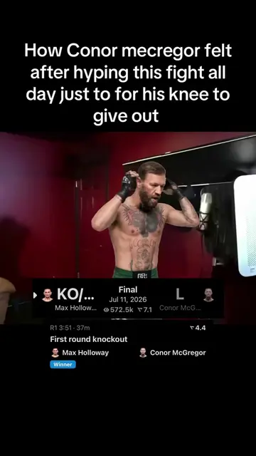 #fyp #viral #conormcgregor#UFC#maxholloway 