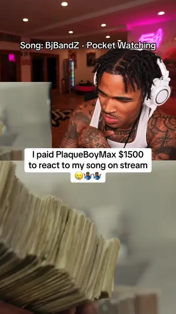 He started dancing at the end😭 “Pocket Watching” Out Now🔥 #bjbandz #plaqueboym
