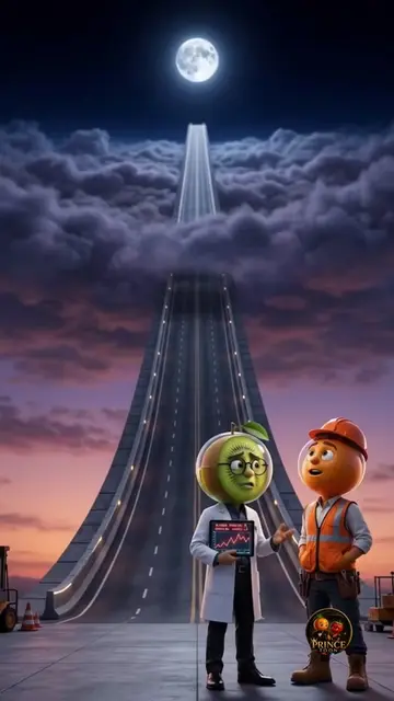 Poor orange build a highway toward the moon🤣 | business strategy 🔨🪚 . . . #fy