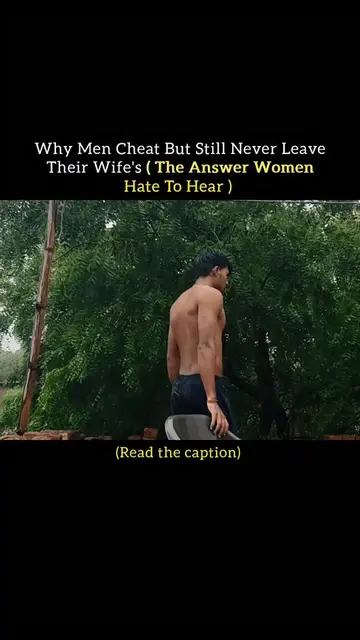 1. Cheating isn't always about replacing her. Most men don't cheat because they 