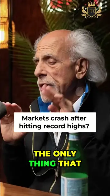 Market crashes hit different when the day before was a record high. February 12t