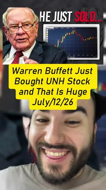 Warren Buffett Just Bought UNH Stock and That Is Huge
 #UNH #WarrenBuffett #Berk