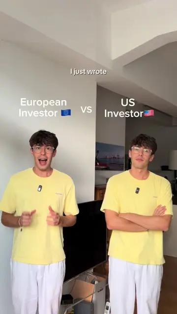 European vs US Investor! Don’t come at me, it’s all just jokes haha. Follow for 