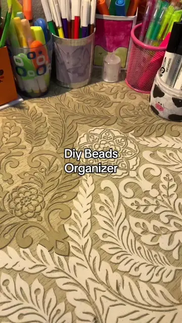 Diy beads organizer #viral #DIY #organizer #fyp #viralvideo 