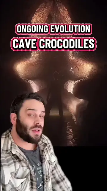 The Abanda Cave Crocodiles & Evolution Underground #evolution #animals #learning