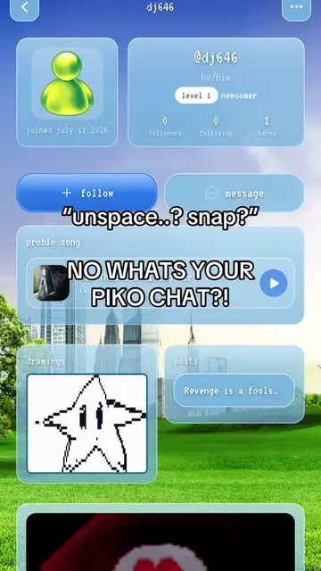 respectfully Piko chat is peak #unspace #fyp #viral #blowthisup #pikochat 