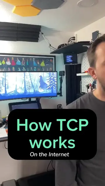 How TCP works on the Internet  #internet  #backend #javascript  #domatech  #prog
